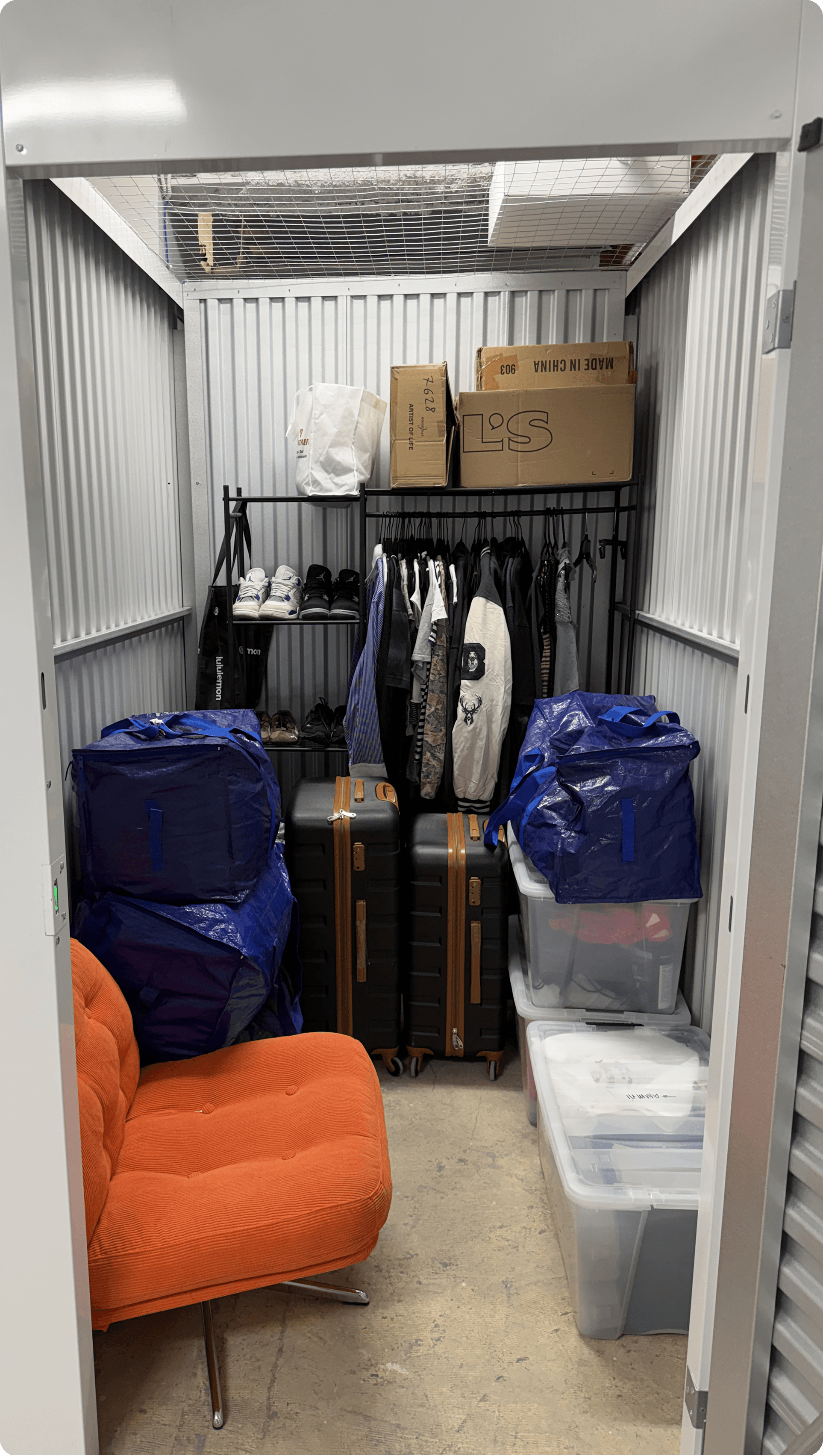 A Stasher's move-in day